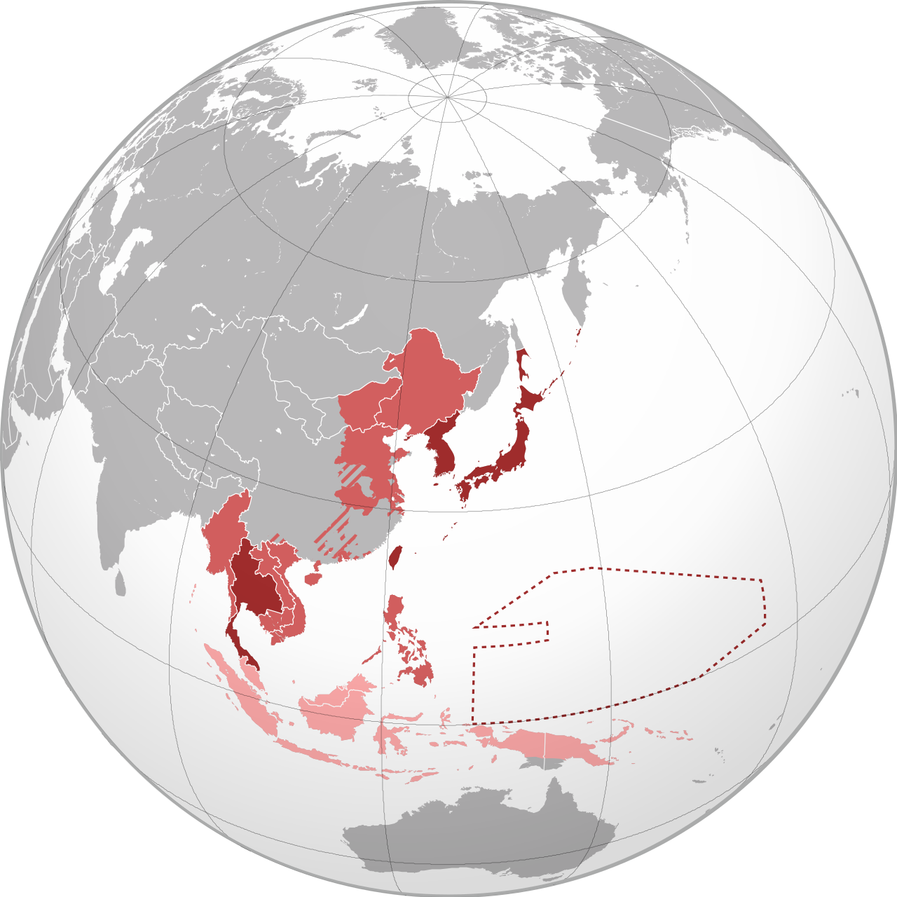 大東亜共栄圏 - Wikipedia
