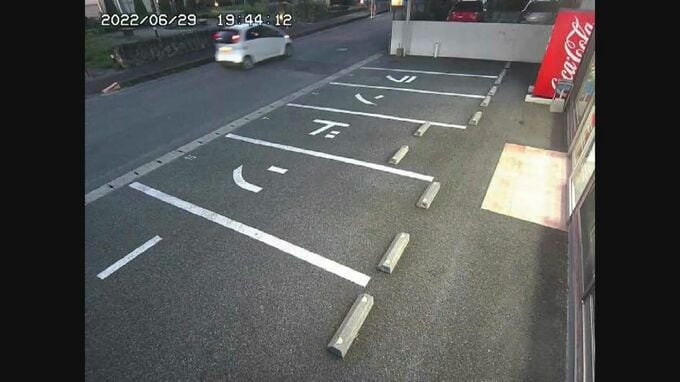 八田與一容疑者の車が映った新たな防犯カメラ映像を公開　「スピーカーから爆音でいちゃもん」直前トラブルから被害者バイクを追跡　別府ひき逃げ殺傷事件から4年　県警が全国で情報提供呼びかけ強化