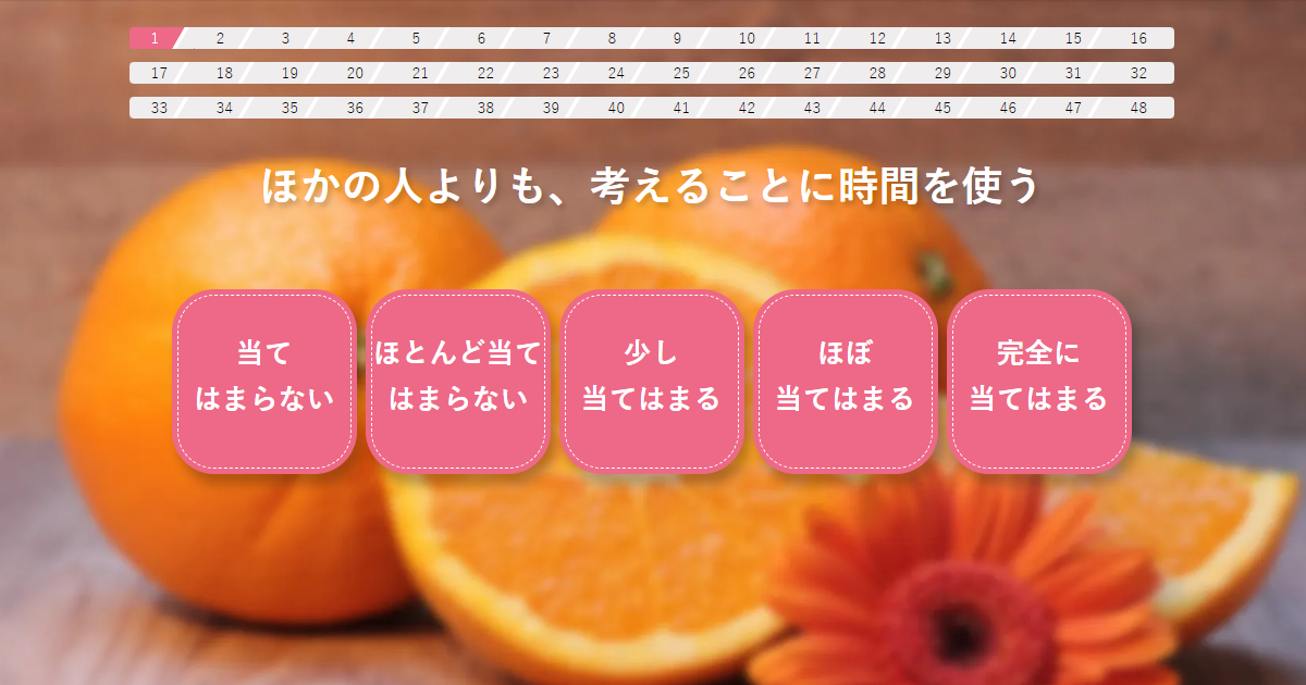 HSP診断テスト | はじめる