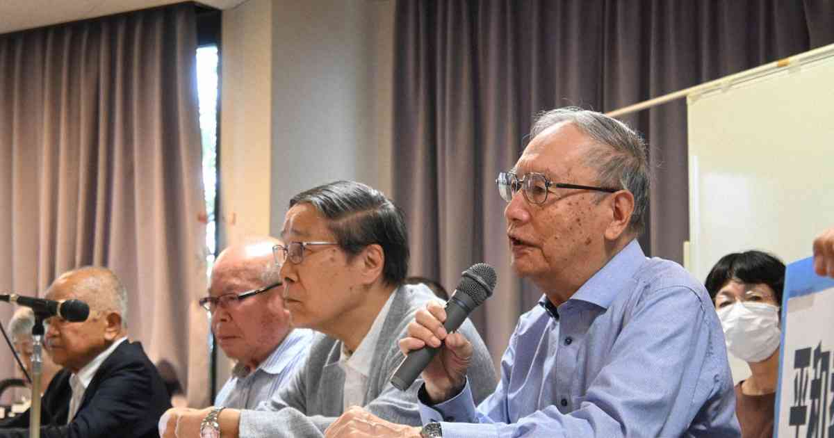平和学習「違反」認定に被爆者団体が抗議声明　辺野古事故巡り | 毎日新聞