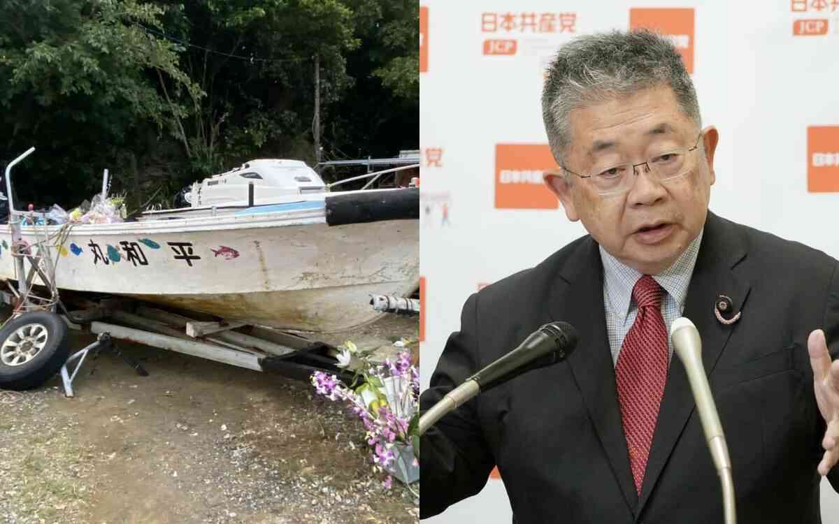 【辺野古転覆事故】抗議船に乗船 共産党・小池晃書記局長の“ライフジャケット不適切着用写真” 《「平和丸」2代目船長も共産党市議だった》 | 文春オンライン