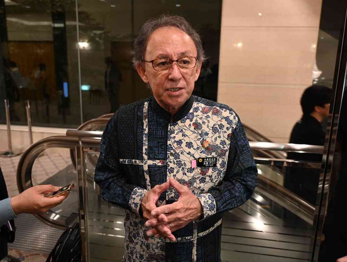 玉城知事、辺野古ダンプ死傷現場で信号機整備に言及「道路交通法を守る当たり前の状況に」（産経新聞） - Yahoo!ニュース