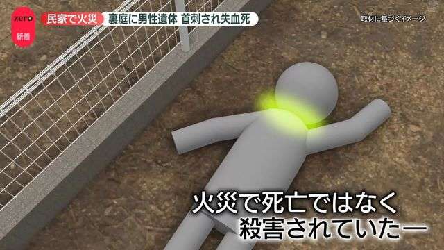 住宅で火災…男性が首刺され失血死　“殺人と放火”で捜査本部設置　東広島市（日テレNEWS NNN） - Yahoo!ニュース