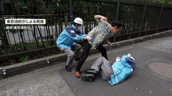 「殺すぞ！ナイフで刺すぞ」駆けつけた救急隊員を殴るなどの妨害行為が増加　東京消防庁管内で過去最多ペース｜FNNプライムオンライン