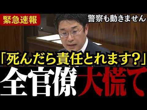【移民問題】「政府が責任とれ!!」参政党の大津議員と安達議員が移民政策の負の遺産に対し無責任すぎる政府の対応を猛烈批判【外国人問題/自民党】