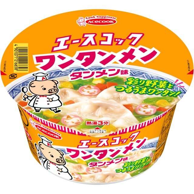 ワンタンメンどんぶり　タンメン味 | エースコック株式会社
