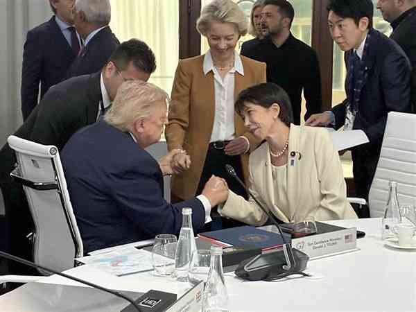 トランプ大統領と高市首相がG7夕食会で「口論」し他国首脳が仲裁に？ 仏メディアが報道の驚愕｜日刊ゲンダイDIGITAL