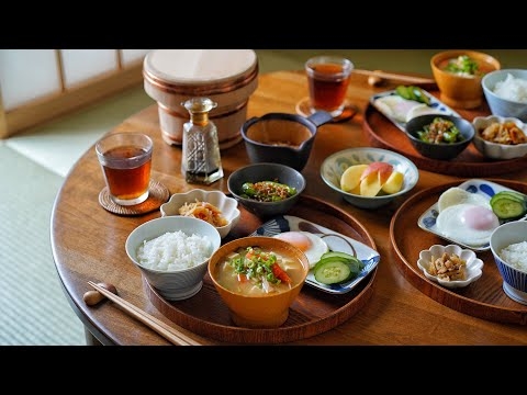 主婦の日常。家族のために作る健康的な２日間の献立?和食レシピ