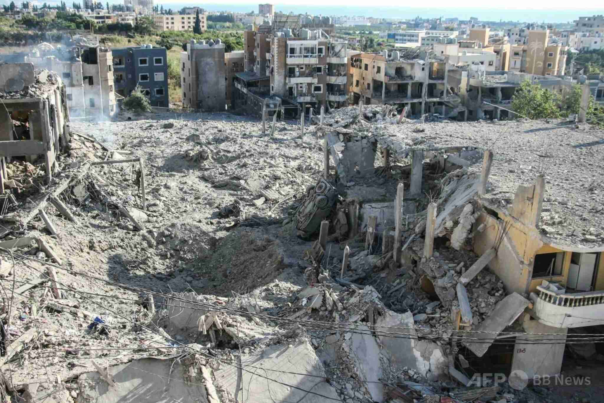 イスラエル軍、レバノン南部を空爆 和平枠組み合意からわずか2日（ＡＦＰ＝時事） - Yahoo!ニュース