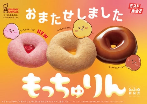ミスタードーナツ、『もっちゅりん』ネットオーダー巡り呼び掛け「ご理解賜りますようお願い申し上げます」