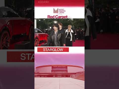 STARGLOWがレッドカーペットに登場！｜MUSIC AWARDS JAPAN 2026