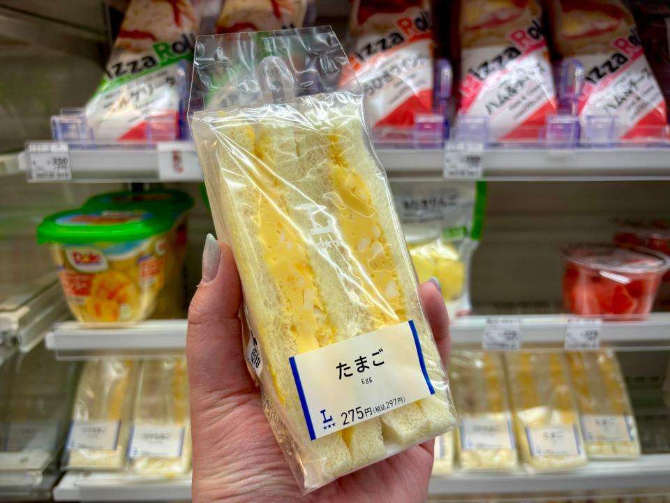 日本に来た外国人は「たまごサンド」の虜になっている