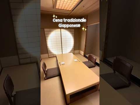 Cena tradizionale in Giappone ??