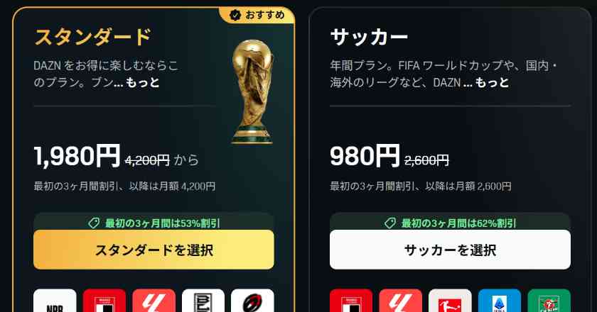 DAZNに批判殺到　W杯「月980円」、実は年2万6340円……「騙された」「ダークパターン」（ITmedia NEWS） - Yahoo!ニュース