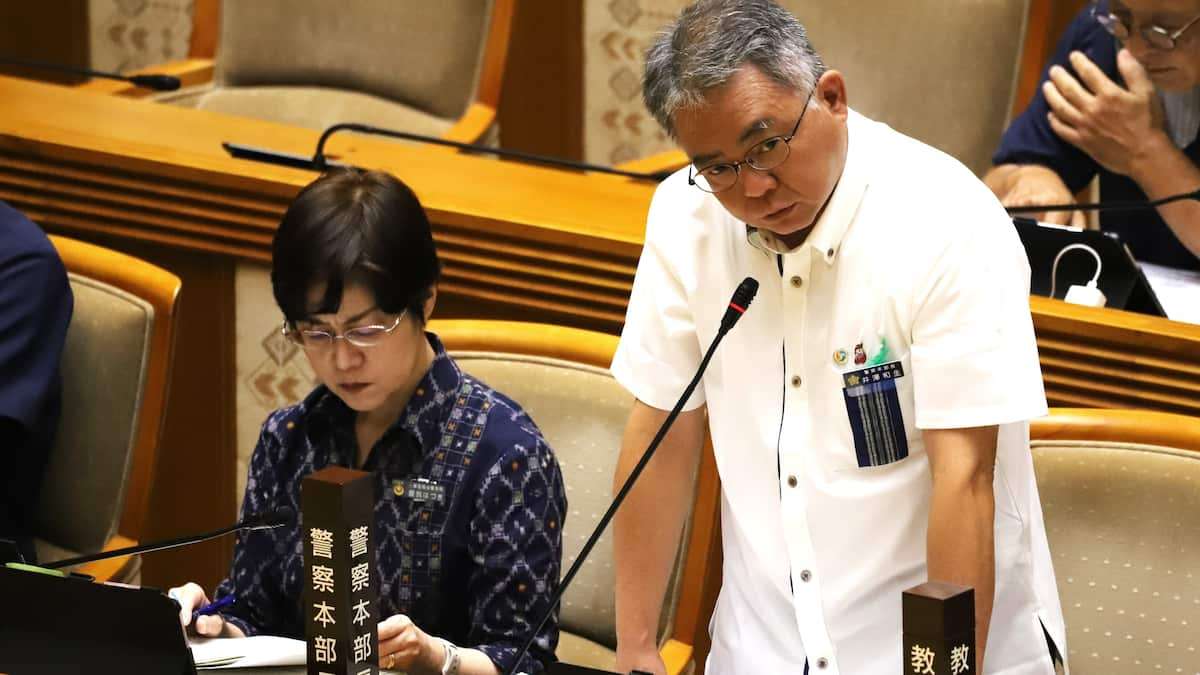 沖縄県警本部長「基地反対抗議活動者のうちに『極左暴力集団』を確認」と答弁 - 産経ニュース