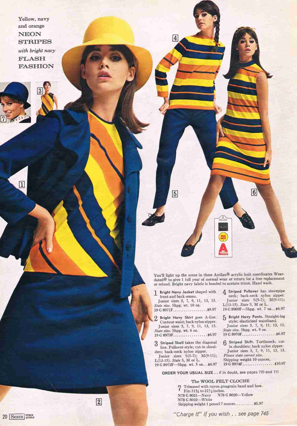 60年代ファッション!