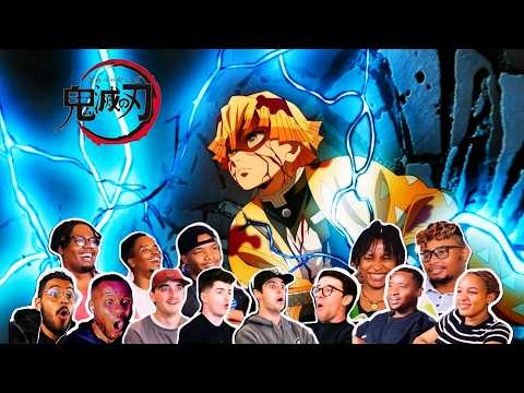 Zenitsu vs Kaigaku | Demon Slayer: Kimetsu no Yaiba Infinity Castle reaction mashup