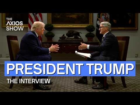 President Trump on Iran, China and American power | The Axios Show