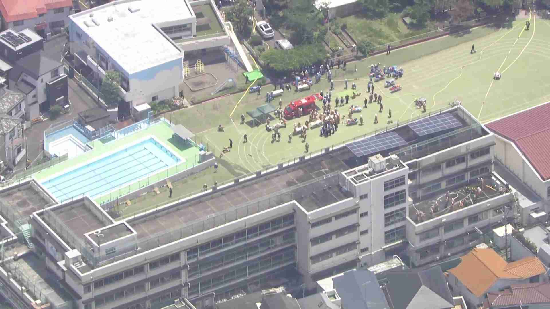 東京・北区の小学校火事　小3男児「めっちゃ怖かった」「先生はすぐに避難をと」　児童ら10人けが　滝野川第三小学校（FNNプライムオンライン（フジテレビ系）） - Yahoo!ニュース