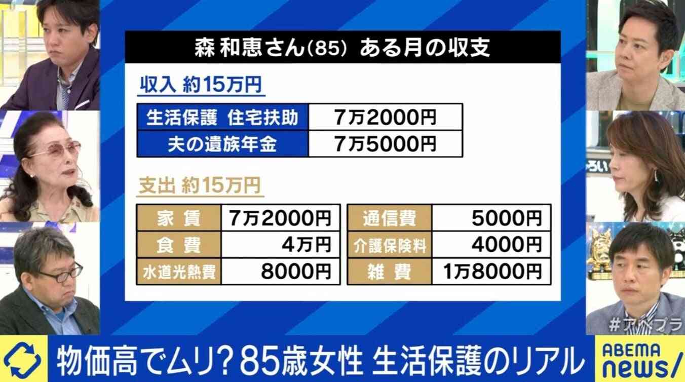 「物価高で外に出かけられない」生活保護を受ける85歳女性の告白…テレビ欄を楽しみに生きる日々
