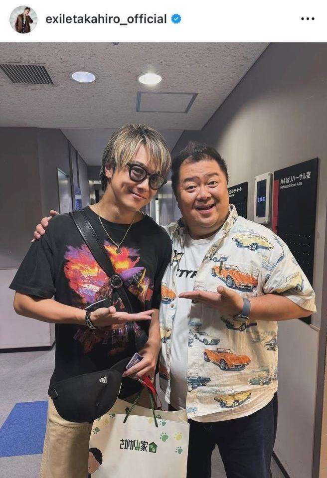 「ちょっぴり似てる」「これはヤバい」TAKAHIRO「兄貴」と久々遭遇で2Sにファン歓喜