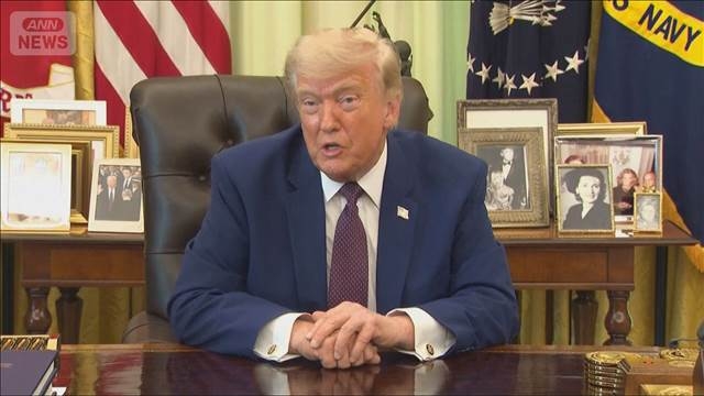 トランプ大統領 イスラエルに警告　戦闘再開なら「孤立無援に」（テレビ朝日系（ANN）） - Yahoo!ニュース