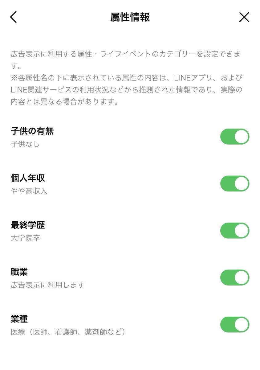 LINEのアイコンどんなの？