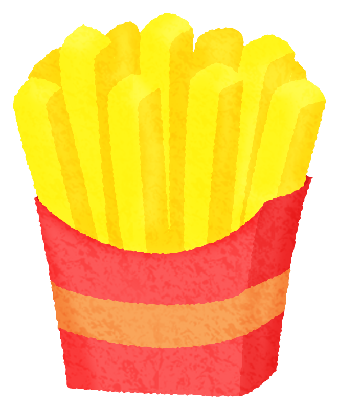 おばさんになってもフライドポテトが大好きな人！