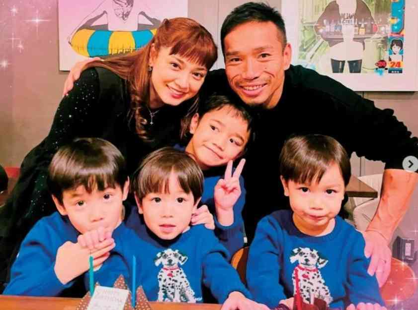 平愛梨と子供たち