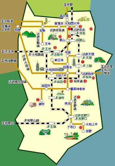 奈良県について知っていること