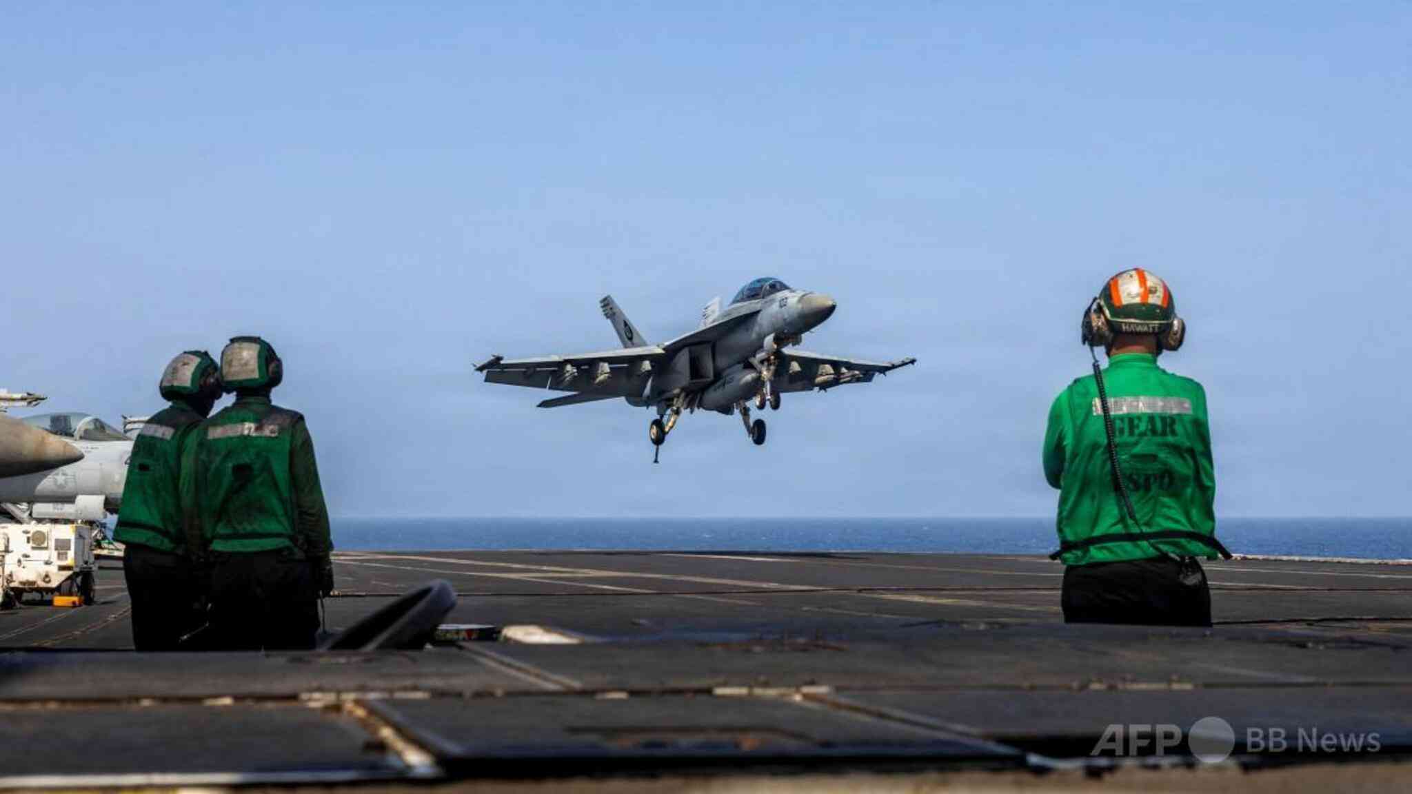 米軍が新たにイラン空爆、民間コンテナ船への攻撃受け（ＡＦＰ＝時事） - Yahoo!ニュース