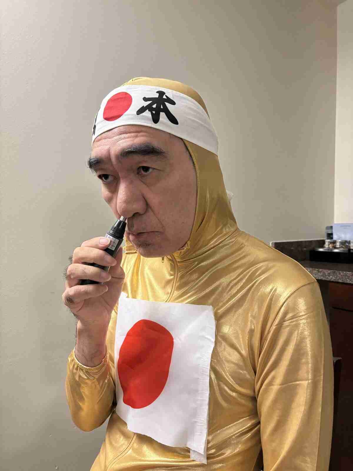 「気色悪い」江頭2:50、W杯生中継であわや放送事故…フジ女性アナへの“抱きつき行為”が物議