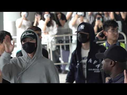 &TEAM (K、FUMA、NICHOLAS、EJ、YUMA、JO、HARUA、TAKI、MAKI) 香港空港 Hong Kong Airport Arrival 20260710