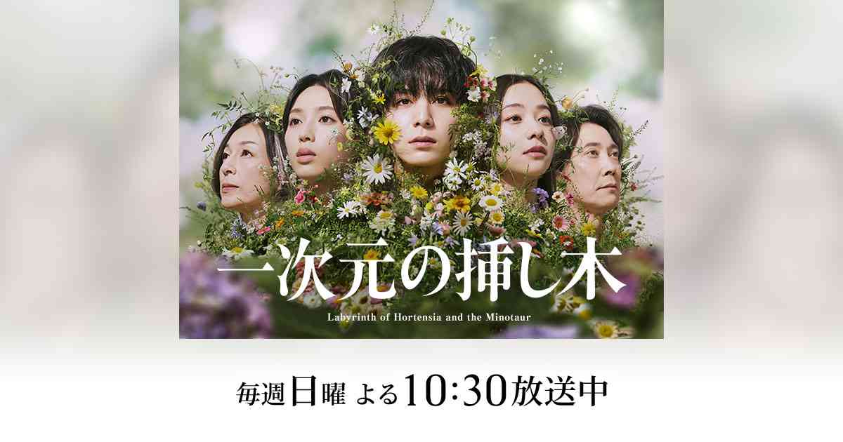 相関図｜一次元の挿し木｜読売テレビ