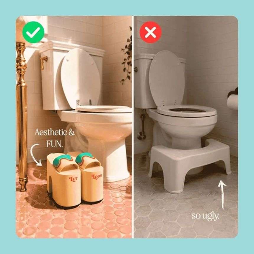 トイレ専用の厚底サンダルが登場!姿勢を改善し快便を促す