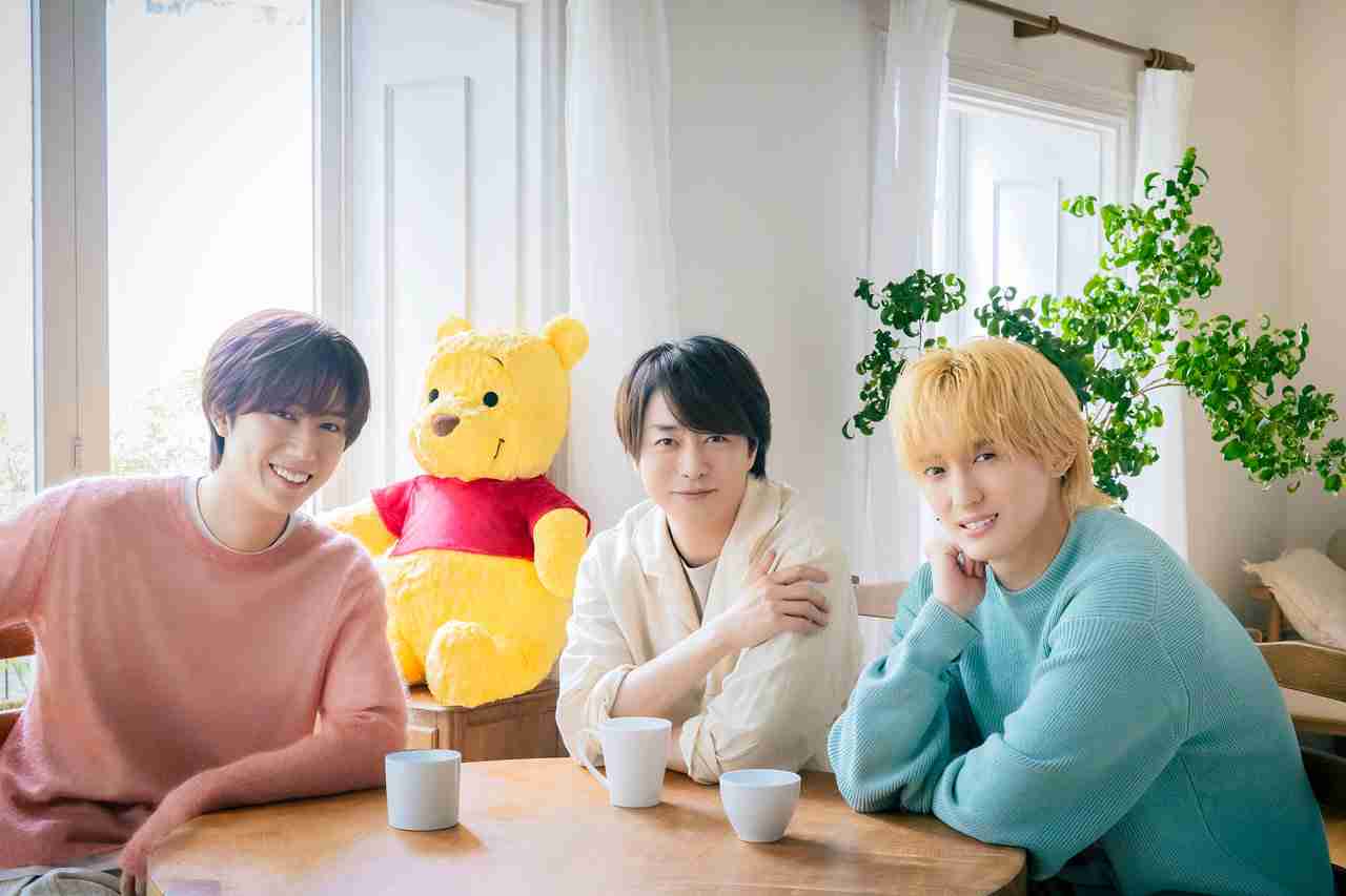 櫻井翔、阿部亮平、川島如恵留が「プーさんタイム」アンバサダー就任！“なんにもしないをする”を世に伝える