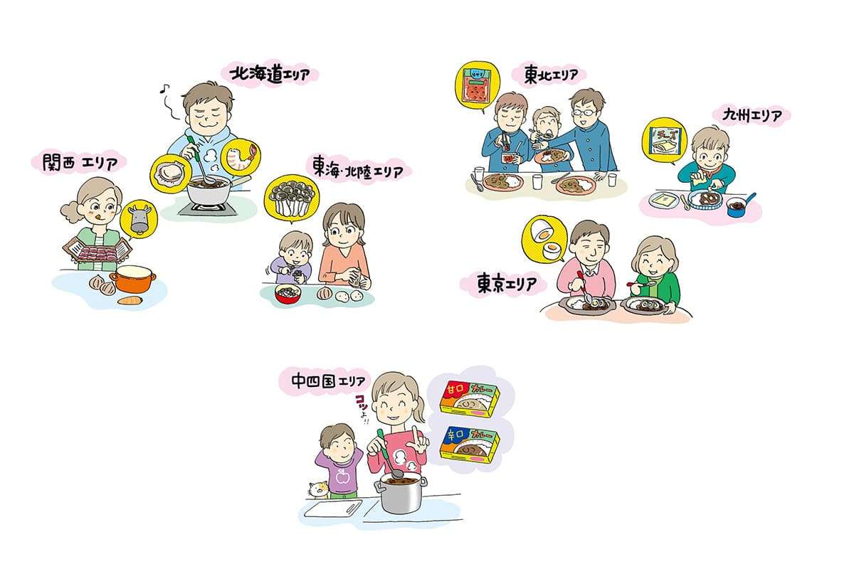 地域によってこんなに違う！2020年度版日本全国カレー白書