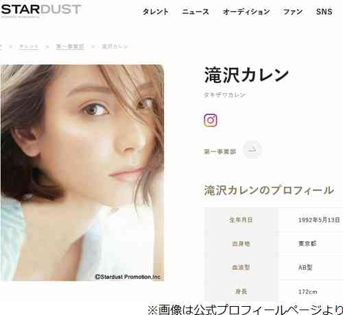 滝沢カレン「本当にびっくりした」30年以上食べられなかったものが食べられた - ライブドアニュース