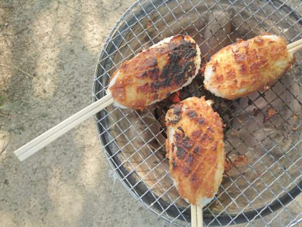 七輪でいろいろ食べたい