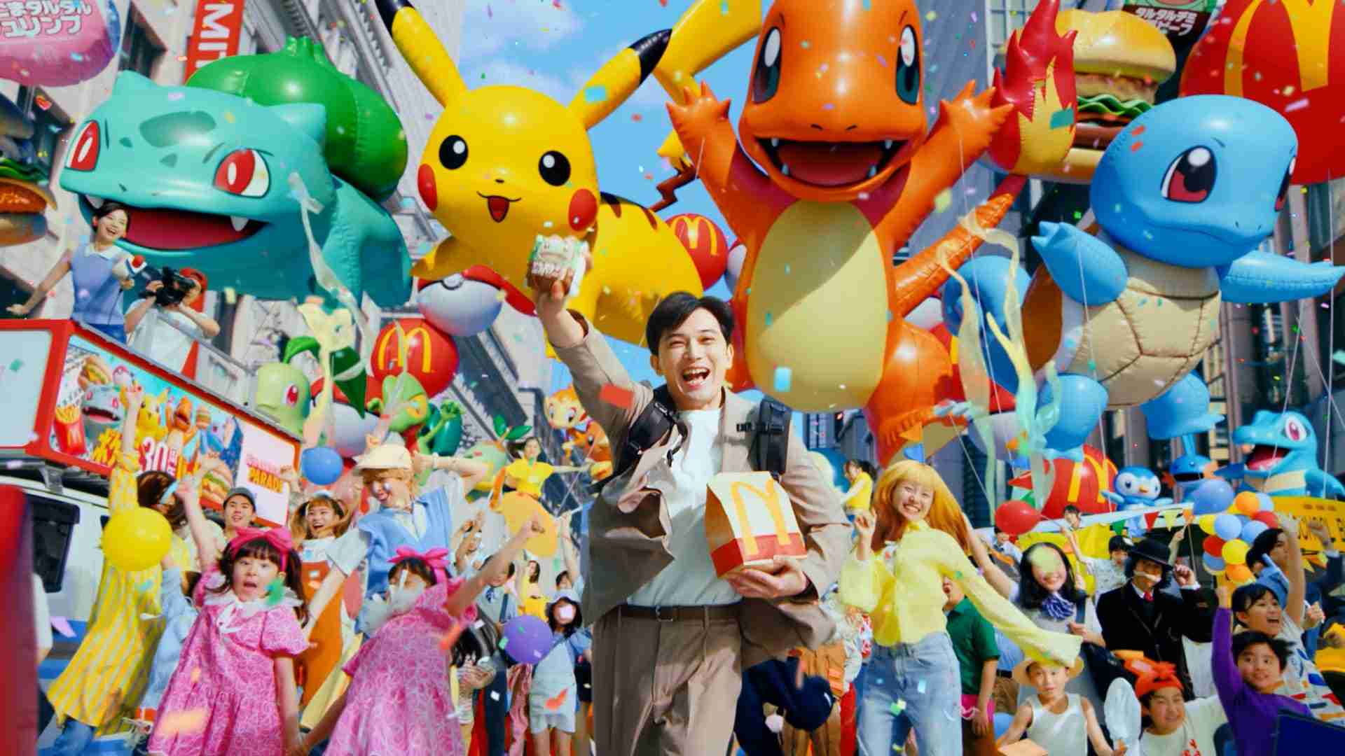 M!LKの新曲が「ポケモン30周年バーガー」CMソングに！吉沢亮もマクドナルドにダッシュ