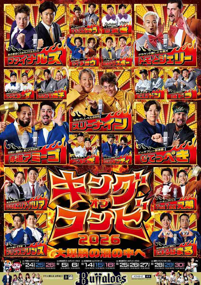【オリックス】「キングオブコンビ」が３年ぶり復活！岸田護監督＆平野佳寿は「ボス＆ドン」太田椋＆父・暁さんは「たまるぱまる」｜パ・リーグ.com｜プロ野球