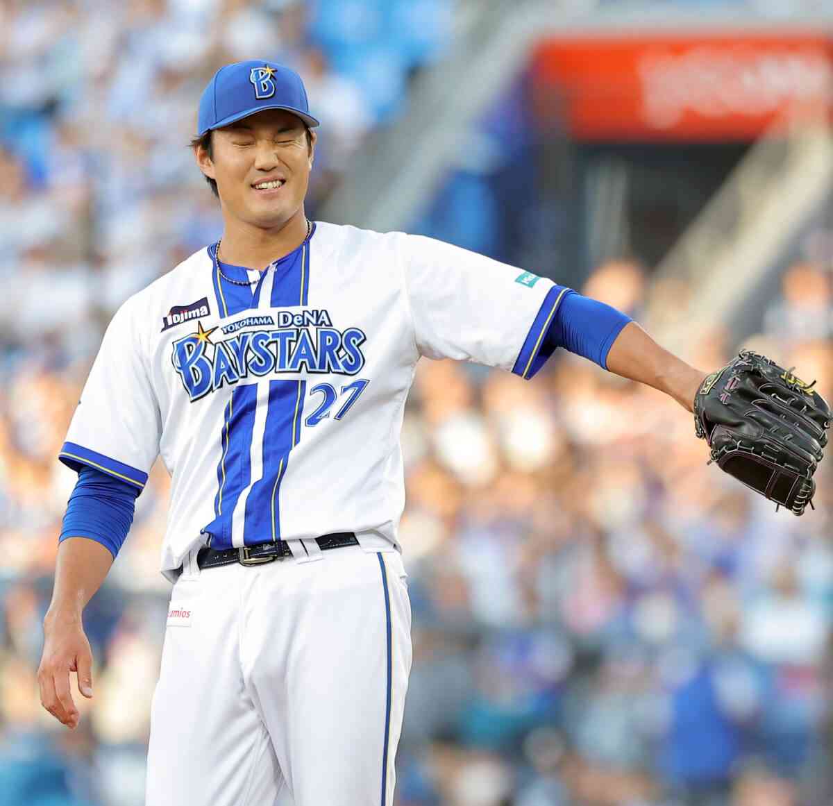 【DeNA】藤浪晋太郎、初回先頭からまさかの3連続四球→初回いきなり2失点　本拠地騒然…156キロマークも1回で36球費やす　今季初先発は波乱の立ち上がり