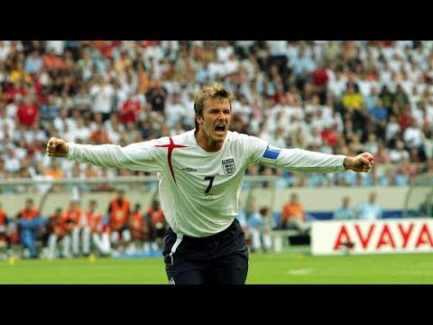 David Beckham All 56 Free Kick Goals In Career