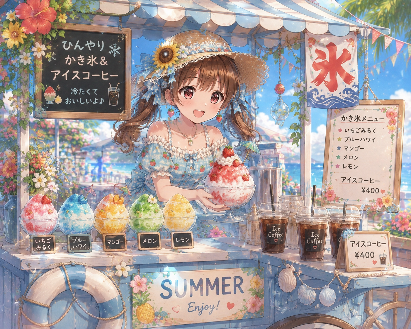 お題を出したら誰かが生成AIで画像を作ってくれるトピ【Part14】