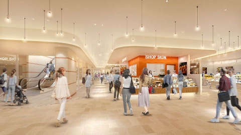 中野駅に「アトレ中野」26年12月開業、新改札直結の駅ビルに約70ショップ＆屋上BBQ