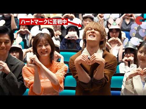 M!LK・佐野勇斗、ハートマーク作りに苦戦
