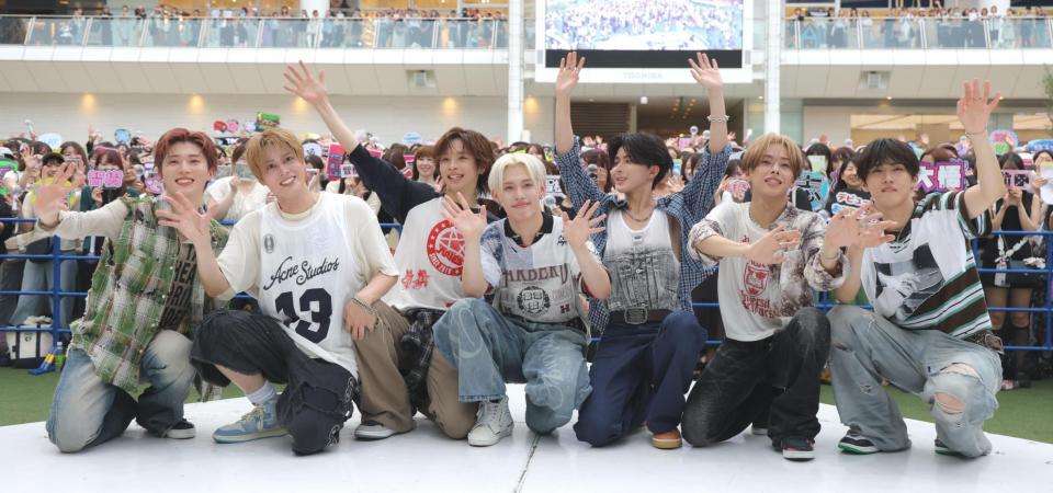 タイプロ西山智樹＆前田大輔所属「TAGRIGHT」が念願デビュー「夢はコーチェラ」　記念日リリイベで3000人沸かす