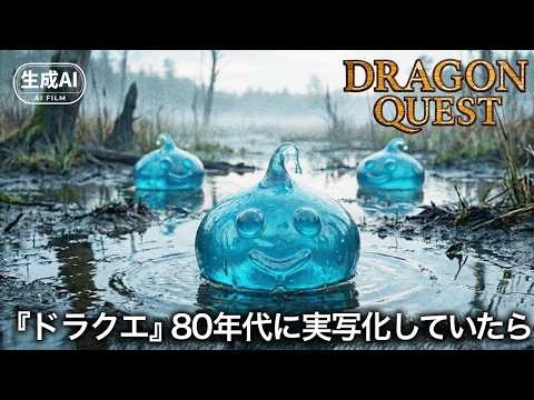 『ドラゴンクエスト』もし80年代ハリウッドで実写化していたら | What if Dragon Quest was a 1980s Dark Fantasy Film | AI Concept
