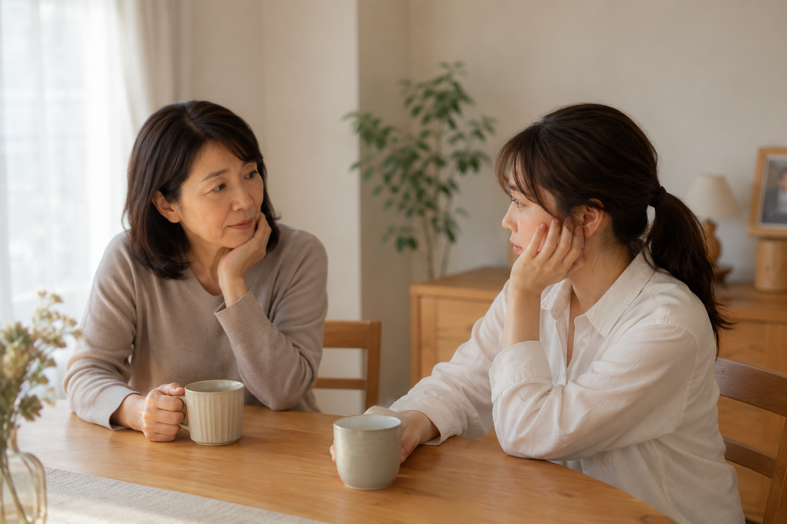 母親への恋愛相談
