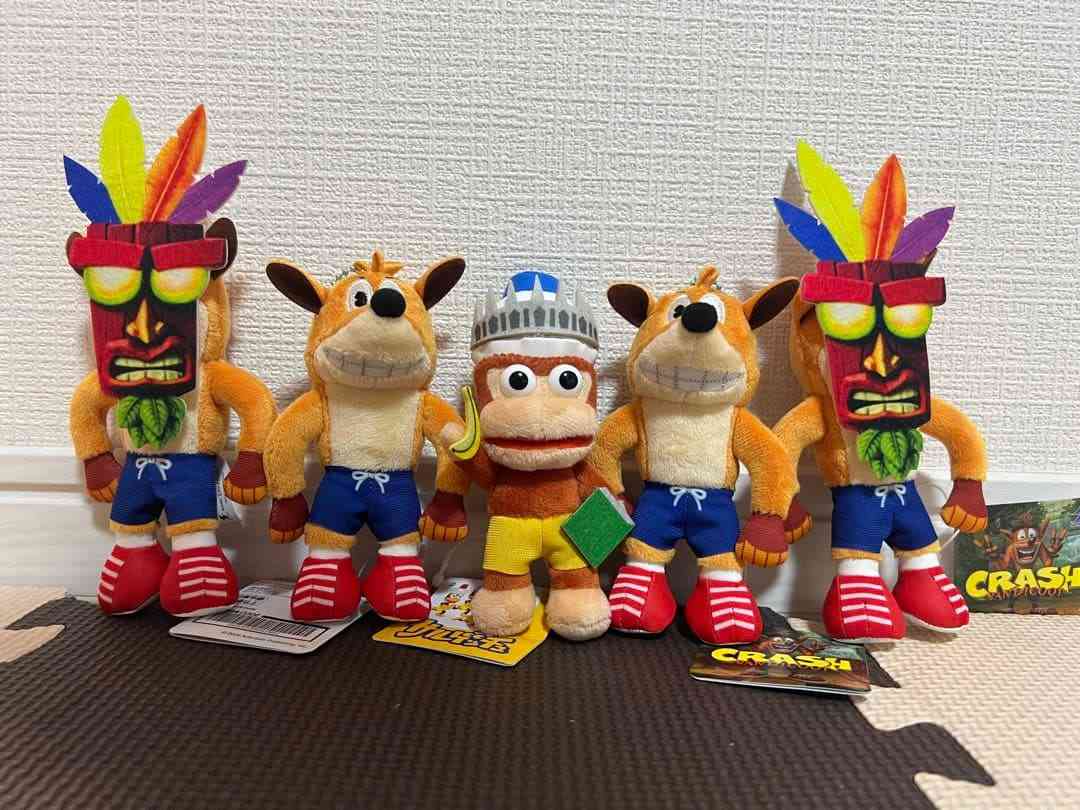サルゲッチュ、クラッシュバンディクー、ドンキーコングみたいなゲーム